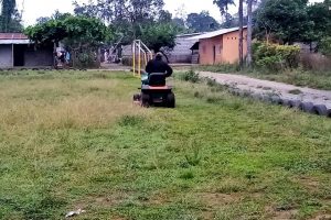 Mantenimiento de canchas deportivas.