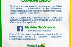 COMUNICADO IMPORTANTE.
